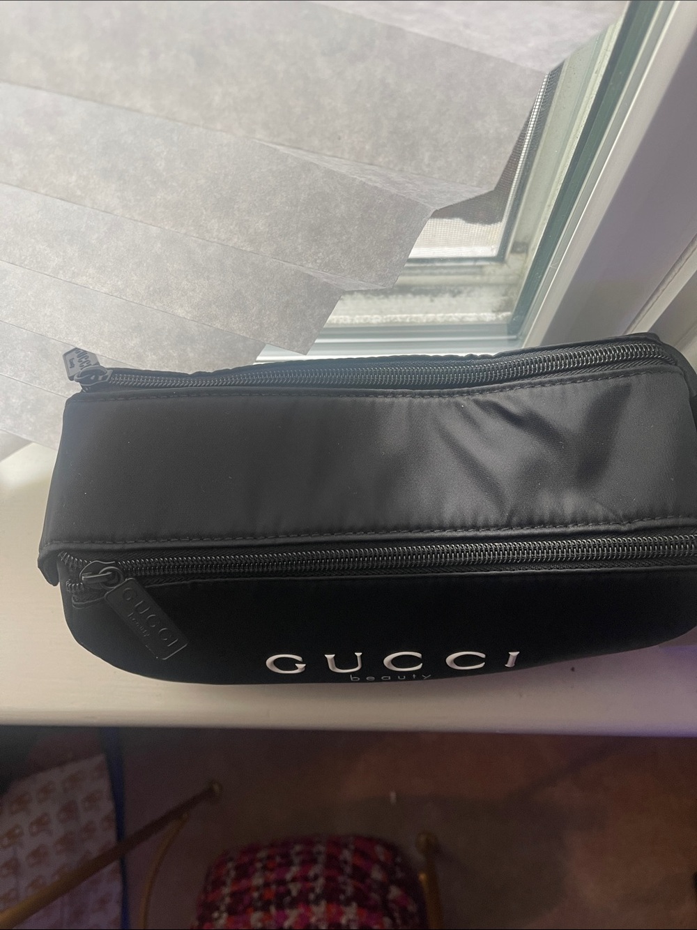 Black Beauty Logo travel pouch for men - Picture 3 of 7